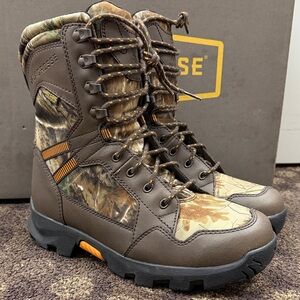Lacrosse Clear Shot 8" Realtree Edge 800G Boots